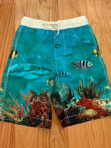 Gap Kids Boys Swim Trunks Size: Medium (8) Excellent Used Condition - Picture 1 of 4