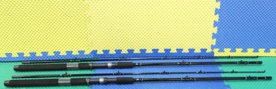 Varilla de arrastre convencional Okuma Black Classic Pro Med 7' 6" 2 piezas CPC-762 paquete de 2 Foto 1 de 4