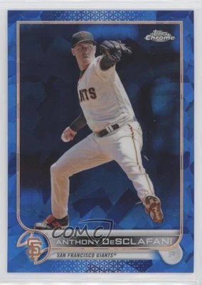 2022 Topps Chrome Sapphire Edition Anthony DeSclafani #137 - Image 1 of 2
