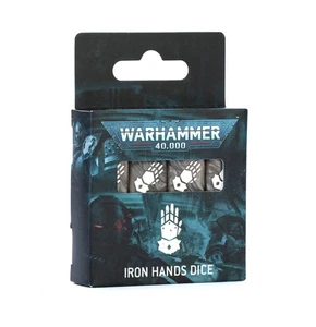 Warhammer 40,000 Iron Hands Dice Set - Picture 1 of 1