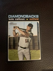 2020 Topps Heritage High Number - #517 Kole Calhoun - Picture 1 of 2