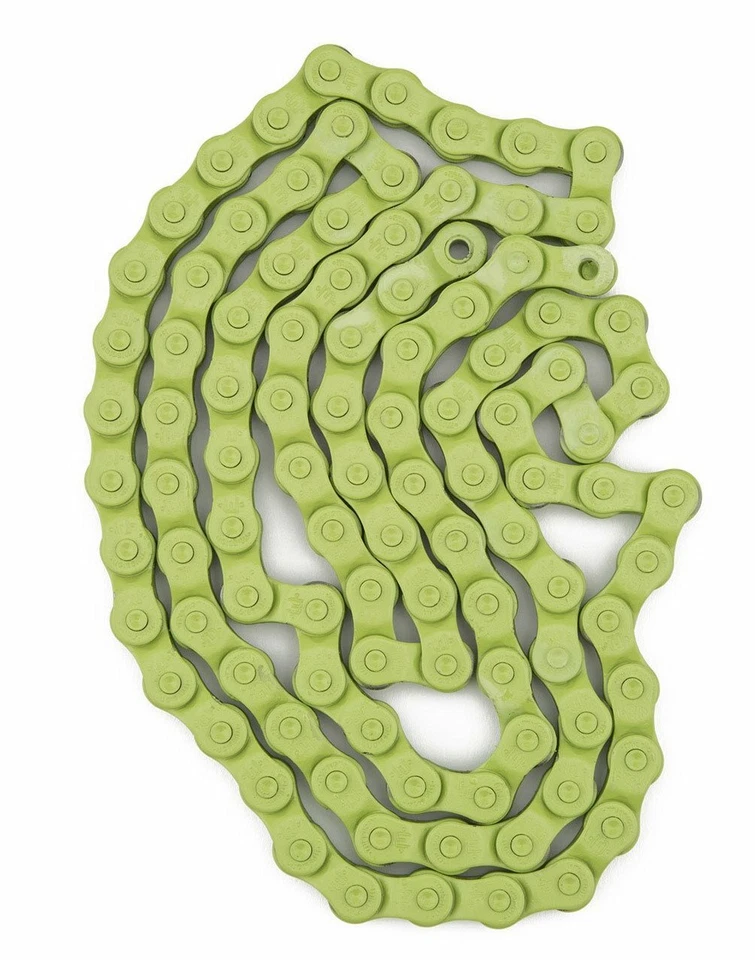 Mission Half Link (Green) BMX Chain Teflon Coated Half Link Bicycle Chain - Image 1 of 1