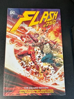 The Flash #750 The Deluxe Edition DC Hardcover NEW SEALED Johns & Williamson - Image 1 of 2