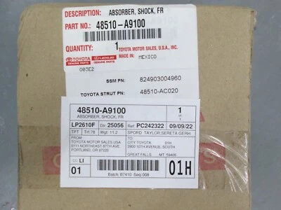 Toyota Avalon 00-03 OEM FRONT SHOCK BRAND NEW CONDITION UNUSED 48510-A9100 - Image 1 of 2