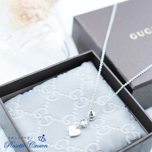 Collana Topazio Cuore Gucci