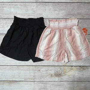 Wonder Nation Girls Lot Of Shorts Size S (6-6x). NWT! Elastic Waist W/ Pockets. - Picture 1 of 6