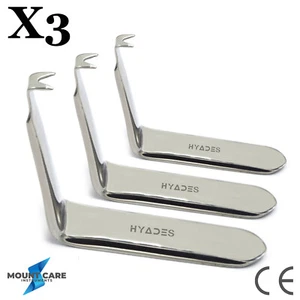 X3 Dental Austin Retractor Soft Tissue Flap Incision Surgery Surgical Instrument - Picture 1 of 4