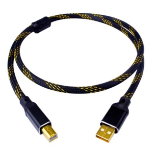 HI-END HIFI USB Cable A to B - 3.0m Digital Audio Cable - Picture 1 of 2