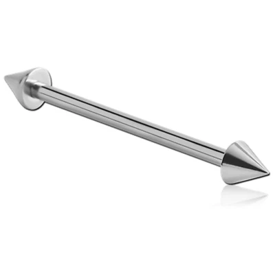 Brust Nippel Piercing Stab mit SPITZEN Intimpiercing Cone Industrial Brustwarze - Bild 1 von 2