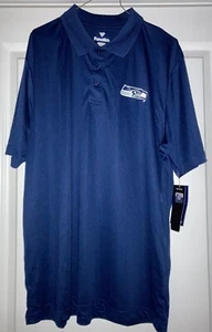 Neu mit Etikett Fanatics NFL Seattle Seahawks marineblau Golf Poloshirt Herren Größe XL - Bild 1 von 1