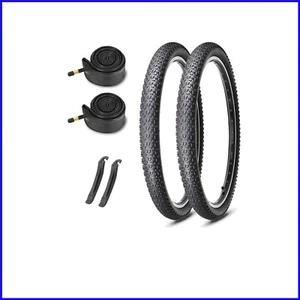 Reliable 27.5-Inch Mountain Bike Tire Set with Levers - Perfect for Trails - Picture 1 of 10