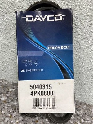 Dayco 5040315 Serpentine Belt for 96-00 Civic 12-15 Scion iQ 92-93 Camry - Imagem 1 de 2