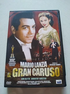 El Gran Caruso Mario Lanza Thorpe Ann Blyth - DVD Region 2 Español Ingles Am - Imagen 1 de 4