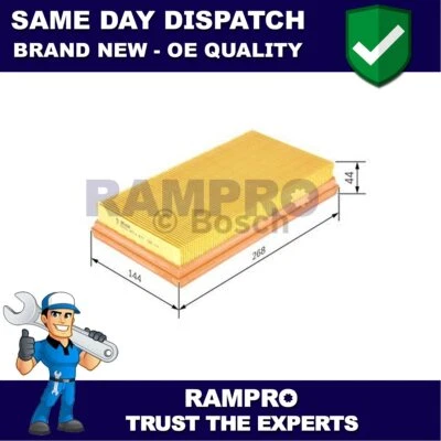 Rampro Air Filter Fits Kia Rio 2000-2005 1.3 1.5 0K30C13Z40A OK30C13Z40A - image 1 of 4