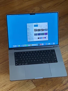 2021 Apple MacBook Pro 16" M1 Pro (16-Core GPU) 16GB RAM 512GB SSD - Afbeelding 1 van 7