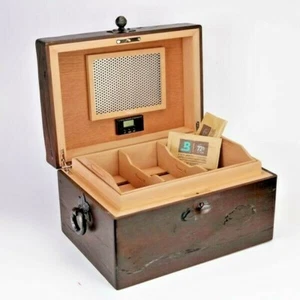 Brizard and Co "Hacienda " Humidor 150 count 16" L x 12" W x 9" H Made in USA - Picture 1 of 10