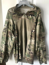 US ARMY MULTICAM ARMY COMBAT SHIRT TYPE II 1/4 ZIP L USED
