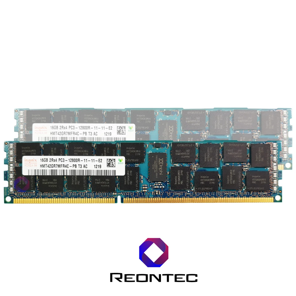16GB SERVER RAM Hynix PC3 - 12800R DDR3 HMT42GR7MFR4C-PB 2Rx4 - Immagine 1 di 1