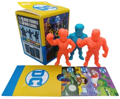 DC MINI FIGURES; Wendy's Kids Meal 2025, Beast Boy Black Lightning Slade - Image 1 of 2