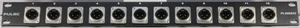 PULSE - PLS00022 - Rack Panel, with 12 XLR Panel Sockets, Unused, No Factory Box - Picture 1 of 2