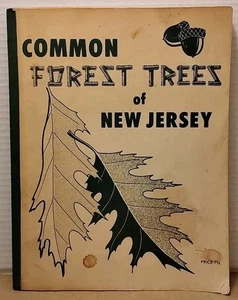 Common Trees of New Jersey by Rutgers Extension Service - Vintage Illustrated PB - Foto 1 di 8