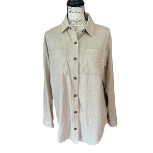 GH Bass Women Cozy Soft Stretch Flannel Shirt Small NWOT - Picture 1 of 4