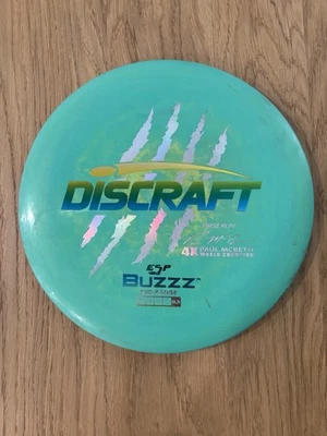 🔥Discraft Paul McBeth 4x Claw ESP Buzzz Green 🔥 *Read description* - Image 1 of 2