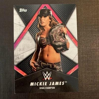 2018 Topps WWE Women's Division Champions Divas Champion Mickie James #WC-2 Foto 1 de 4
