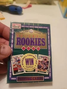 Tarjetas de juego de bicicleta de la temporada 1992 de novatos de béisbol de las Grandes Ligas selladas de fábrica - Imagen 1 de 4