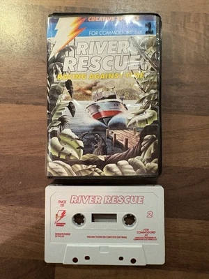 River Rescue - Creative Sparks - Commodore 64 C64 - Tested - Image 1 of 4
