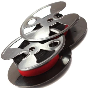 Royal HH Manual Desktop Typewriter Twin Metal Spools with Black & Red Ribbon - Picture 1 of 5