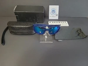 AUTHENTIC Oakley Rev Up Navy Frame Prizm Sapphire Iridium 09432 5916. WITH TAGS! - Picture 1 of 10