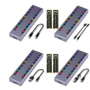 NVME SSD Enclosure Adapters USB C 3.2 10Gbps PCIe MKey Case - Afbeelding 1 van 24