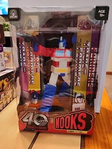 TRANSFORMERS NOOKS 40th Anniversary Built By CULTURE FLY, HASBRO NEW! - Picture 1 of 7