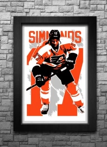 WAYNE SIMMONDS art print/poster PHILADELPHIA FLYERS FREE S&H! JERSEY B2G2 - Picture 1 of 6