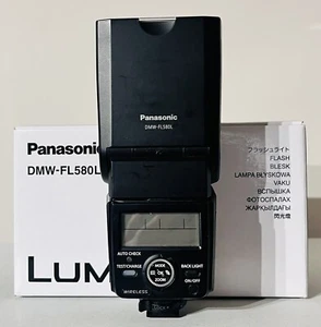 Panasonic DMW-FL580L Flash Light Lumix Mirrorless Single-Lens Digital Camera - Picture 1 of 16