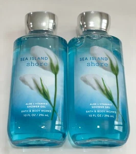 2x Bath & Body Works Sea Island Shore Duschgel 10 flüssige Unzen/295 ml - Bild 1 von 3
