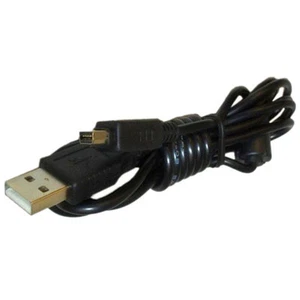 Cable USB HQRP para Olympus Stylus 1000, 1010, 1020, 1030 SW, 1040, 1050 Cámara - Imagen 1 de 1