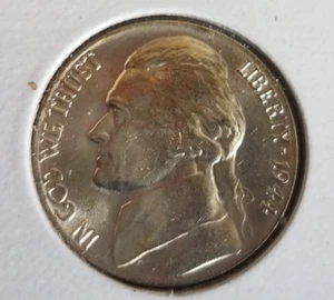 Bonita moneda de níquel Jefferson BU 1944 de rollo (1 moneda) envío combinado gratuito - Imagen 1 de 1