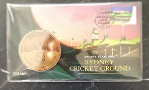Number 222 2019 Sydney Stamp & Coin Expo Sydney Cricket Ground Day 3 PNC - Picture 1 of 2