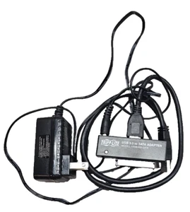 Tripp Lite USB 3.0 SuperSpeed to SATA III Adapter 2.5/3.5in HDD/SSD U338-000 PWR - Picture 1 of 2