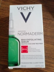 Suero exfoliante Vichy Normaderm BHA ácido salicílico tratamiento acné F-F 1,01 oz. - Imagen 1 de 1