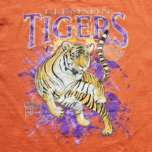 Guy Harvey Officially Licensed Clemson Tigers T-Shirt Mens XL Orange Collegiate - Picture 1 of 8