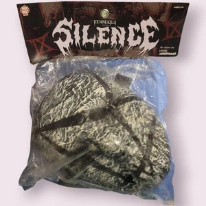 Ice Nine Kills SILENCE Mask Trick or Treat Studios Horrorwood NEW (Bag Open) - Picture 1 of 7