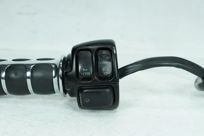 06 Harley Softail Heritage Classic OEM intermitente izquierdo faro interruptor control Foto 1 de 4