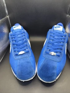 Talla 10 - RARO 🔥Nike Cortez Básico Nylon Señal Azul, 819720-402, Sin Caja, 8.5/10 - Imagen 1 de 10