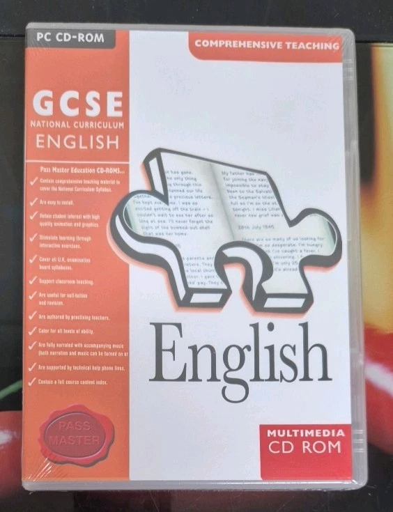 GCSE National Curriculum English Multimedia CD ROM - Image 1 of 1