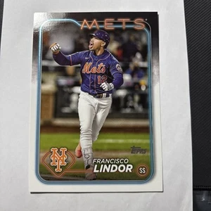 2024 Topps Flagship Collection Francisco Lindor #CTC-12 Jumbo Card  SP NY Mets - Picture 1 of 2