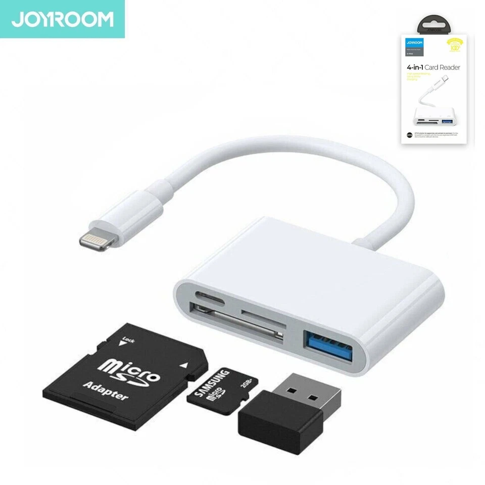 Kartenleser Speicherkartenleser für Apple Card Reader micro SD / TF /OTG Joyroom - Bild 1 von 4
