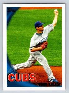 2010 Topps #14 Ted Lilly Chicago Cubs - Picture 1 of 2